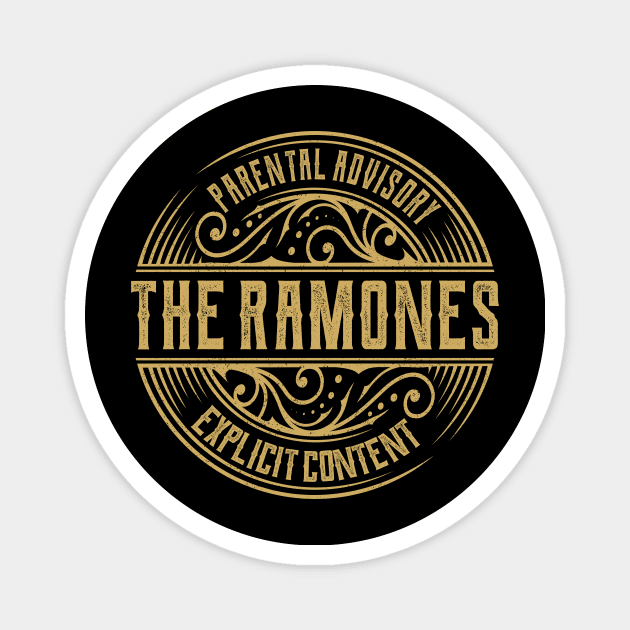 The Ramones Vintage Ornament Magnet by irbey